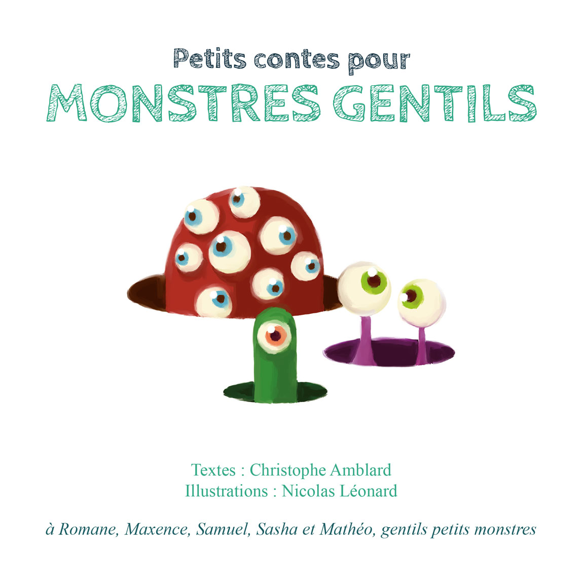 Illustration livre pour enfant "Petits Contes pour MONSTRES GENTILS"