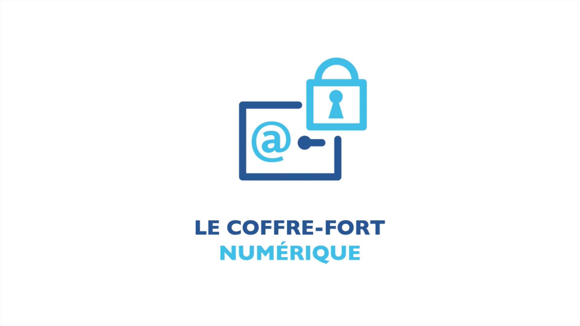 Motion design, conception film explicatif "Le Coffre Fort Numérique" pour Banque Populaire