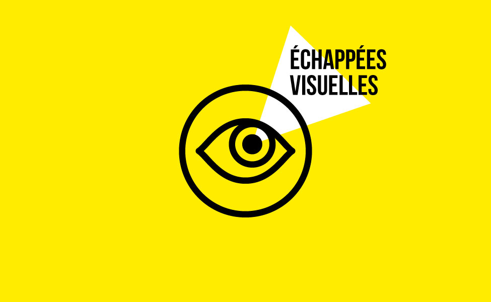 Identité Visuelle, logo et charte graphique pour Échappées Visuelles.<br />
Nicolas LÉONARD, Graphiste freelance, illustrateur et motion designer.
