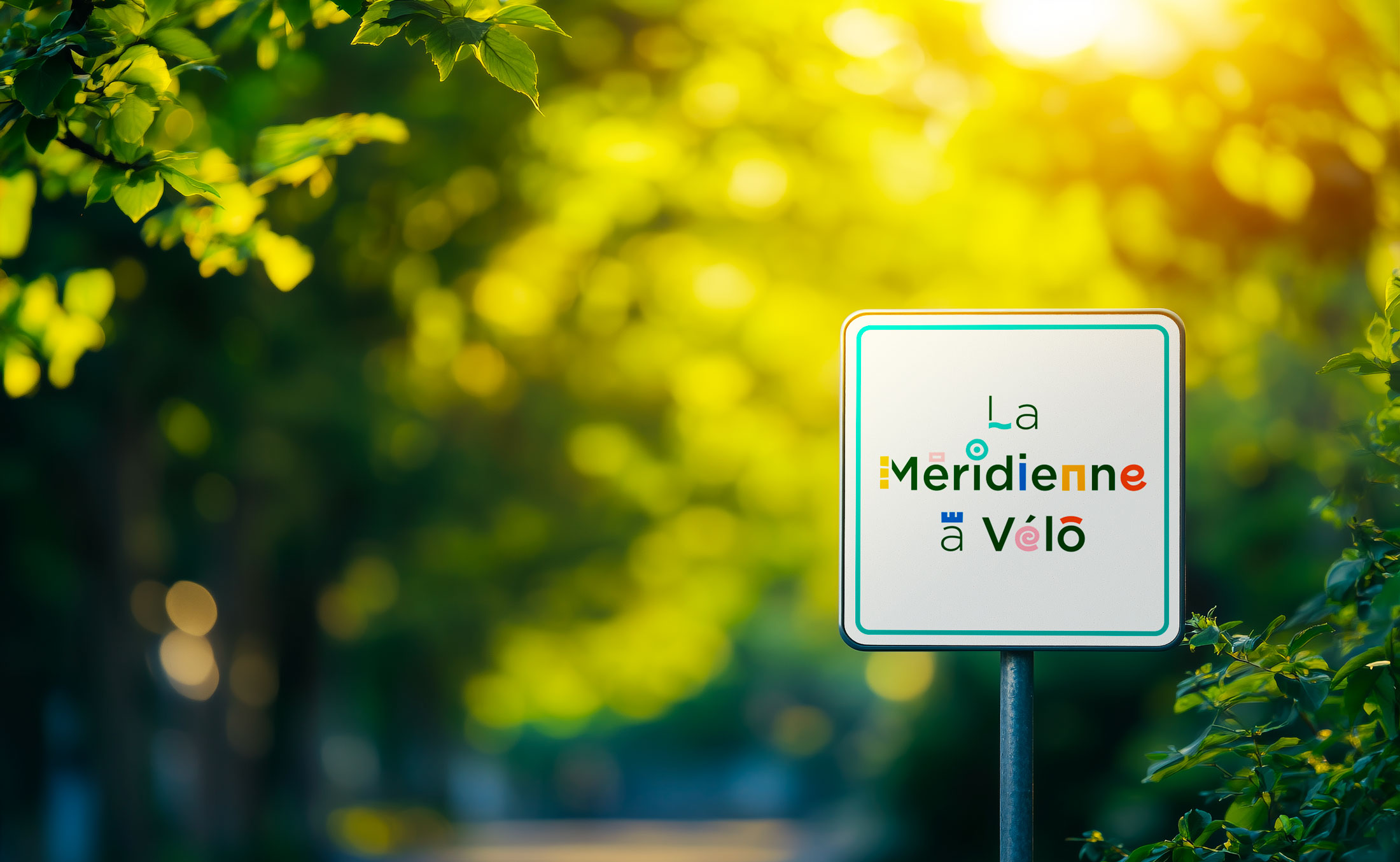Création de logo pour la Méridienne à Vélo Création de logo pour la Méridienne à Vélo. Nicolas LÉONARD, Graphiste freelance, illustrateur et motion designer.