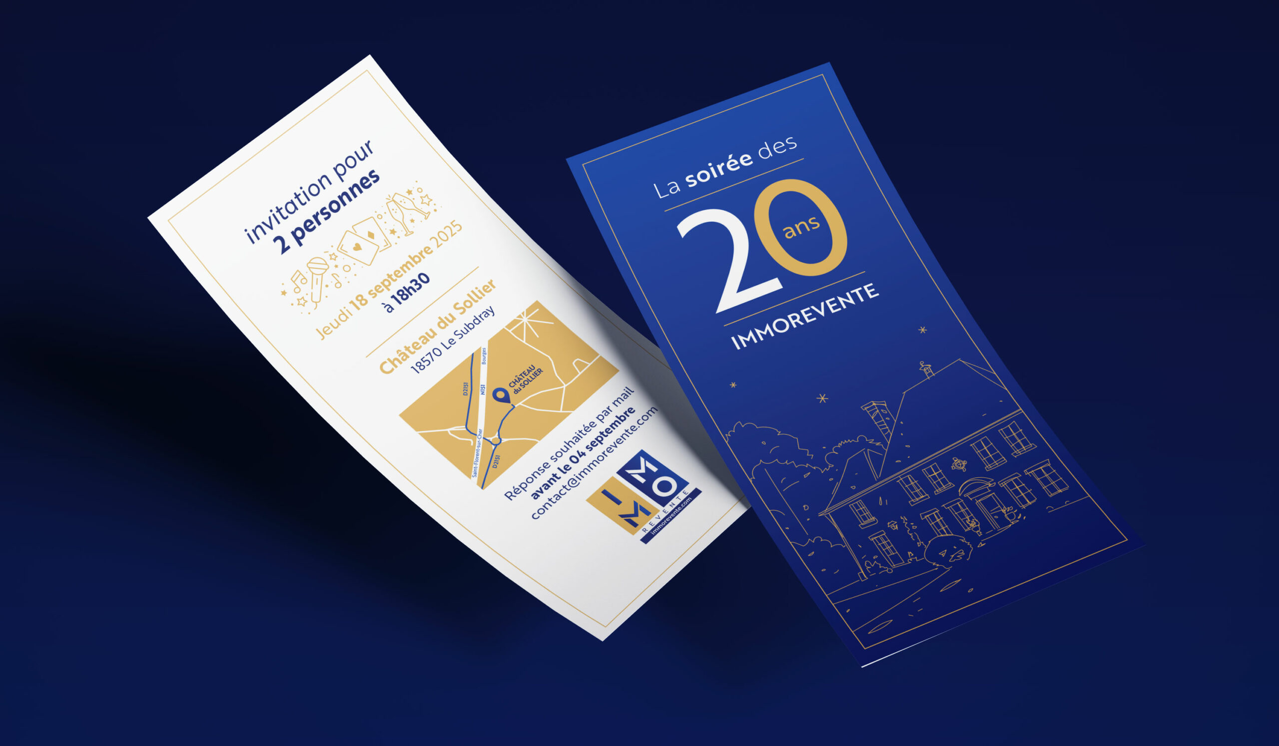 creation_flyer_immorevente Logo Échappées Visuelles