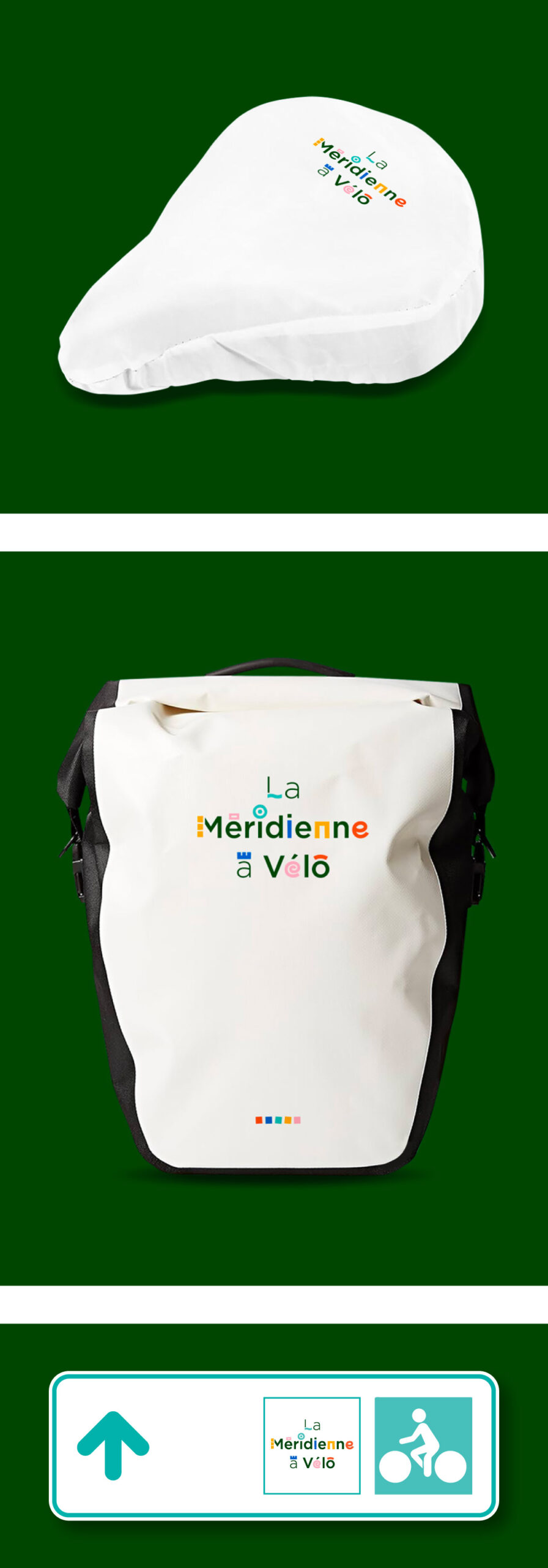 Goodies, identité visuelle pour la Méridienne à Vélo Goodies, identité visuelle pour la Méridienne à Vélo. Nicolas LÉONARD, Graphiste freelance, illustrateur et motion designer.